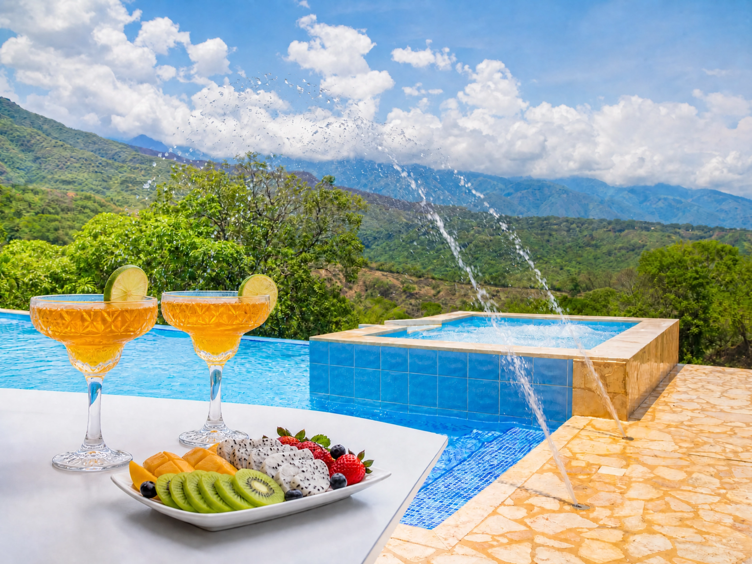 piscina airbnb lujo sin ninos